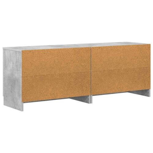 Ormar za krevet na kat 2 kom. Betonska siva 66 x 35 x 48 cm - Betonska siva Cijena