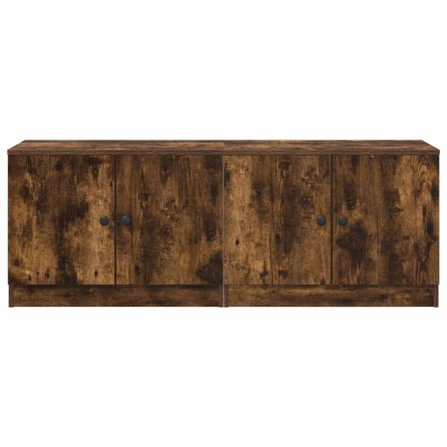 Ormar za krevet na kat 2 kom. Dimljeni hrast 66 x 35 x 48 cm - Dimljeni hrast Cijena