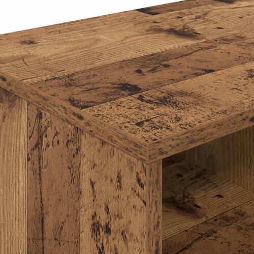 Ormar za krevet na kat 2 kom. Staro drvo 66 x 35 x 48 cm - Staro drvo Cijena