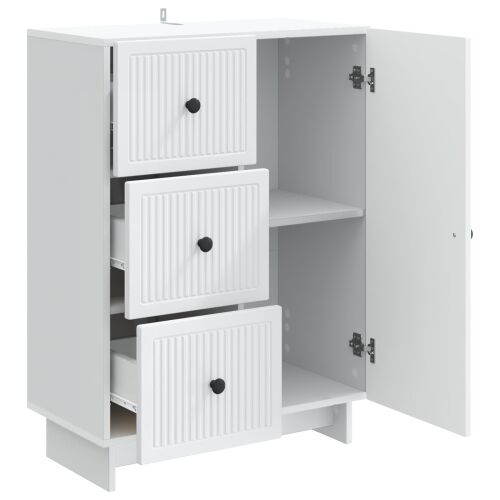 Kreveta Bijela 66 x 34,5 x 90 cm Konstruirano drvo - Bijela Cijena