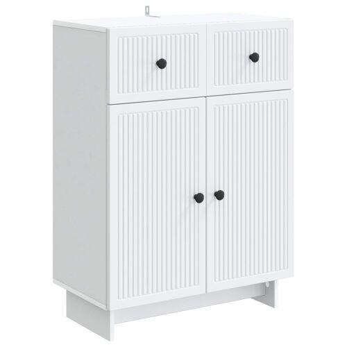 Kreveta Bijela 66 x 34,5 x 90 cm Konstruirano drvo - Bijela Cijena