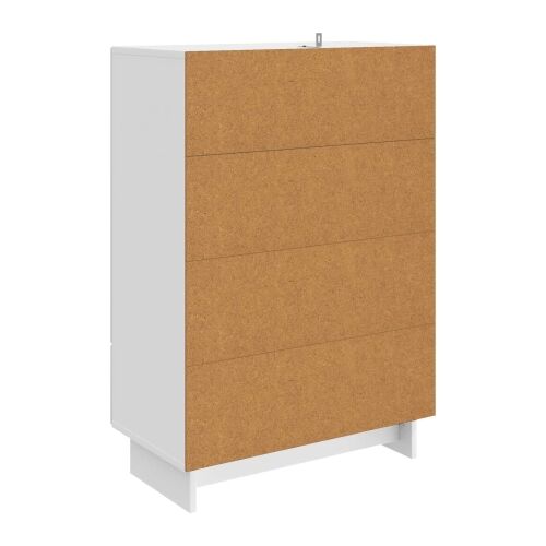 Kreveta Bijeli 66 x 34,5 x 95 cm Konstrukcijsko drvo - Bijela Cijena