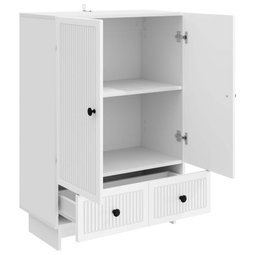 Kreveta Bijeli 66 x 34,5 x 95 cm Konstrukcijsko drvo - Bijela Cijena