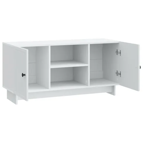 TV ormar 102 x 34,5 x 50 cm Bijela Konstruirano drvo - Bijela Cijena