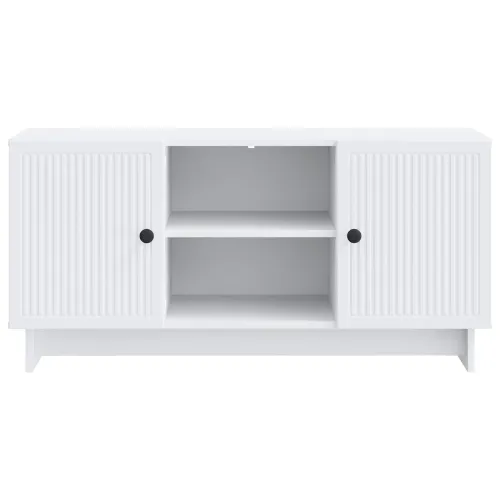 TV ormar 102 x 34,5 x 50 cm Bijela Konstruirano drvo - Bijela Cijena