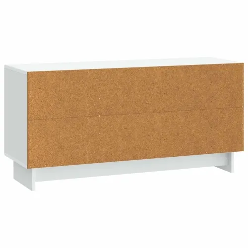 TV ormar 102 x 34,5 x 50 cm Bijela Konstruirano drvo - Bijela Cijena