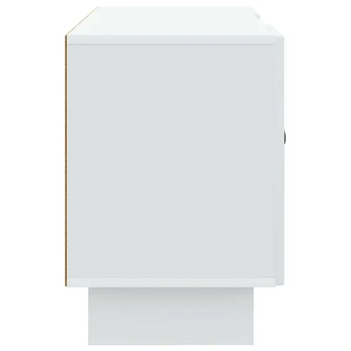 TV ormar 102 x 34,5 x 50 cm Bijela Konstruirano drvo - Bijela Cijena