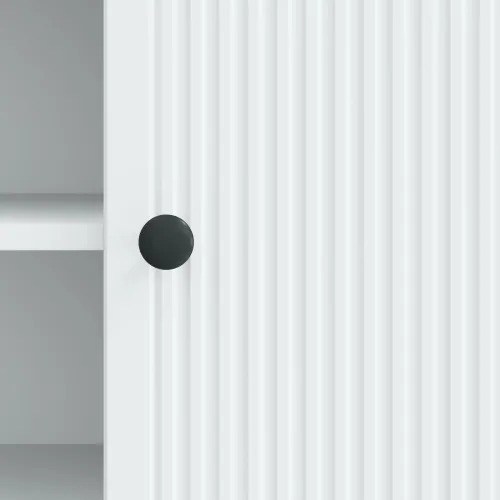 TV ormar 102 x 34,5 x 50 cm Bijela Konstruirano drvo - Bijela Cijena