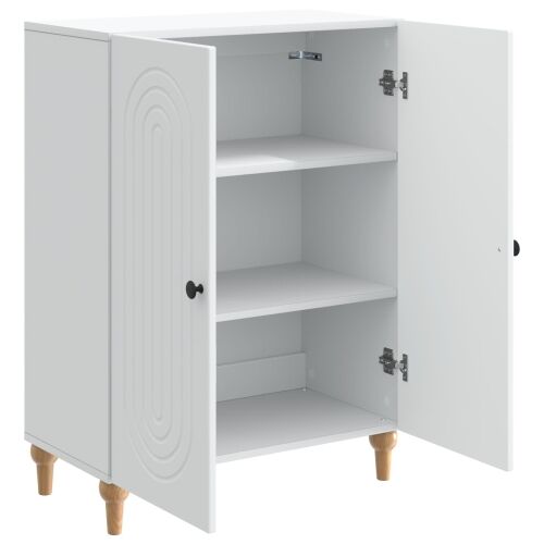 Kreveta Bijela 66 x 34,5 x 90 cm Konstruirano drvo - Bijela Cijena