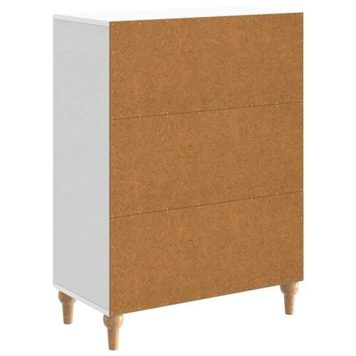 Kreveta Bijela 66 x 34,5 x 90 cm Konstruirano drvo - Bijela Cijena