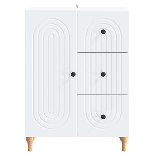 Kreveta Bijela 66 x 34,5 x 90 cm Konstruirano drvo - Bijela Cijena