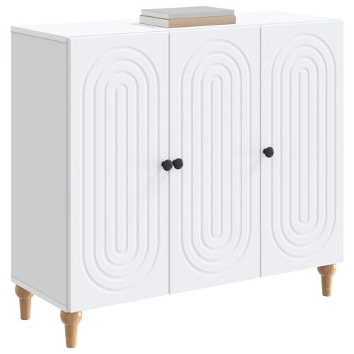 Kreveta Bijela 89 x 34,5 x 80 cm Konstruirano drvo - Bijela Cijena