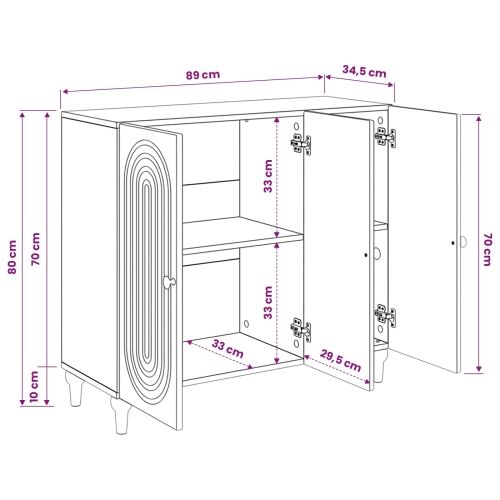 Kreveta Bijela 89 x 34,5 x 80 cm Konstruirano drvo - Bijela Cijena