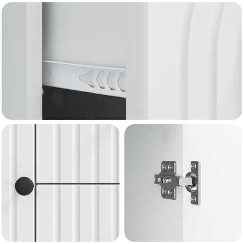 TV ormar s ladicama Bijela 89 x 34,5 x 60 cm Konstruirano drvo - Bijela Cijena