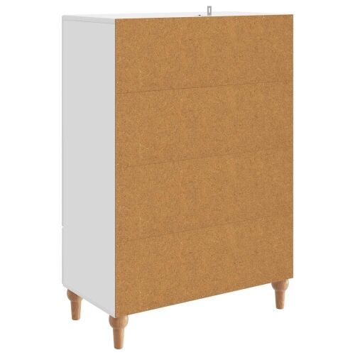 Kreveta Bijela 66 x 34,5 x 95 cm Konstruirano drvo - Bijela Cijena