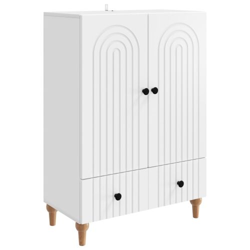 Kreveta Bijela 66 x 34,5 x 95 cm Konstruirano drvo - Bijela Cijena
