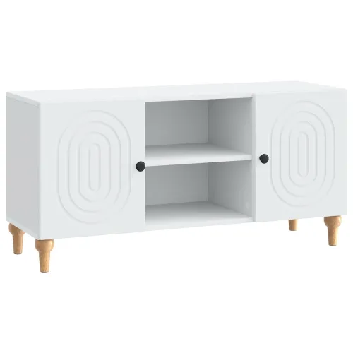TV ormar Bijela 102 x 34,5 x 50 cm Konstruirano drvo - Bijela Cijena