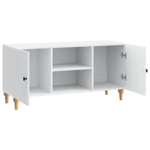 TV ormar Bijela 102 x 34,5 x 50 cm Konstruirano drvo - Bijela Cijena