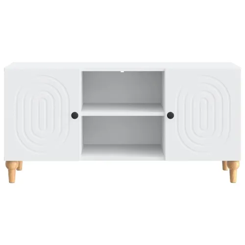TV ormar Bijela 102 x 34,5 x 50 cm Konstruirano drvo - Bijela Cijena