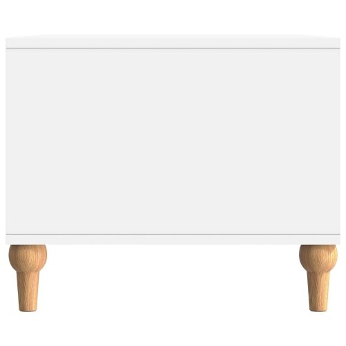 Stolić za kavu Bijela 90 x 50 x 40 cm Konstruirano drvo - Bijela Cijena