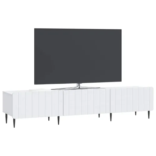 TV ormar s ladicama Bijela 147 x 34,5 x 32 cm Konstruirano drvo - Bijela Cijena
