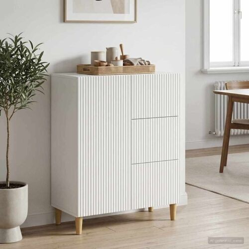 Kreveta Bijela 66 x 34,5 x 90 cm Konstruirano drvo - Bijela Cijena