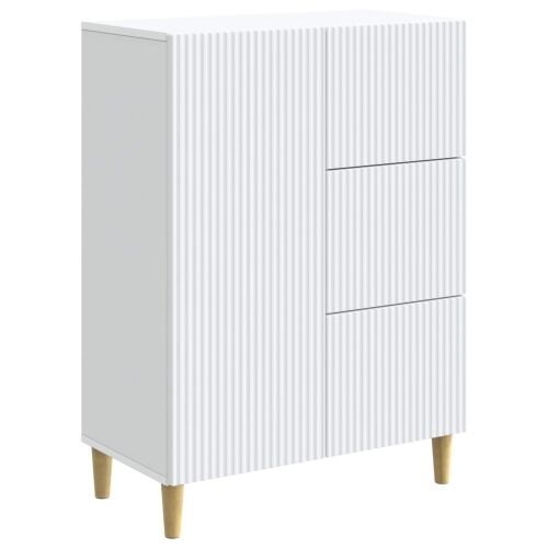 Kreveta Bijela 66 x 34,5 x 90 cm Konstruirano drvo - Bijela Cijena