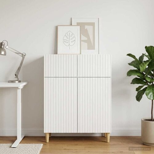 Kreveta Bijela 66 x 34,5 x 90 cm Konstruirano drvo - Bijela Cijena