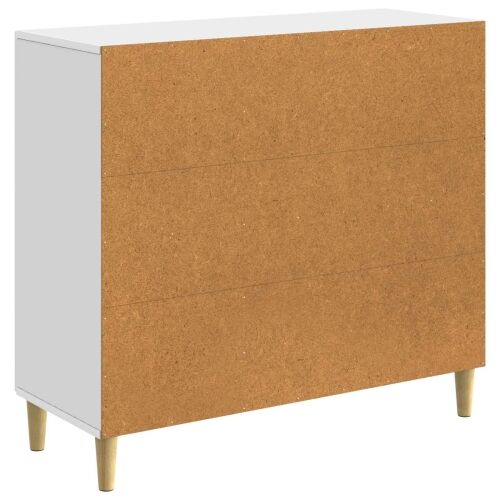 Kreveta Bijela 89 x 34,5 x 80 cm Konstruirano drvo - Bijela Cijena