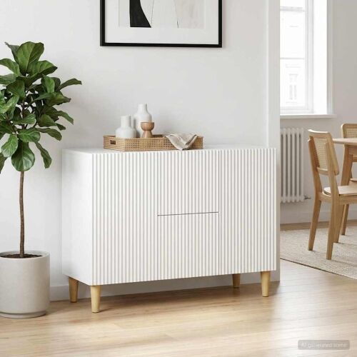 Kreveta Bijela 89 x 34,5 x 60 cm Konstruirano drvo - Bijela Cijena