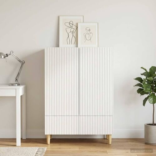 Kreveta Bijela 66 x 34,5 x 95 cm Konstruirano drvo - Bijela Cijena