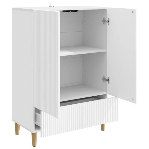Kreveta Bijela 66 x 34,5 x 95 cm Konstruirano drvo - Bijela Cijena