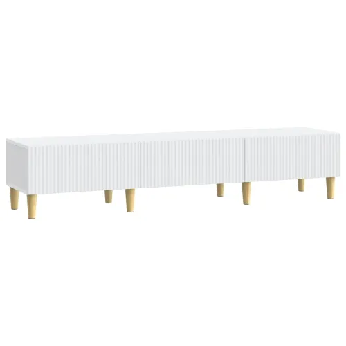 TV ormar s ladicama Bijela 147 x 34,5 x 30 cm Konstruirano drvo - Bijela Cijena
