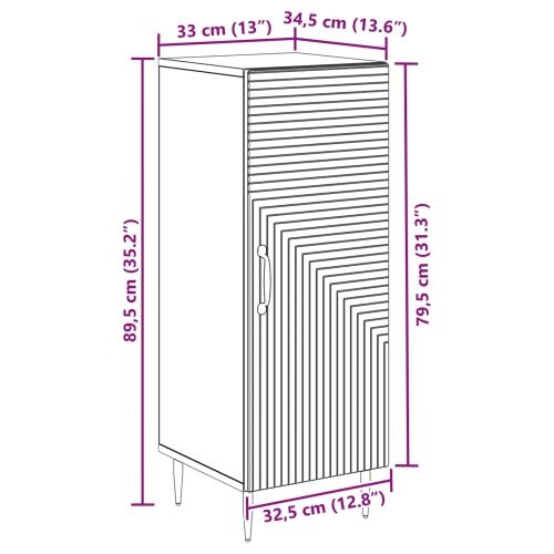 Kreveta Bijela 33 x 34,5 x 89,5 cm Konstruirano drvo - Bijela Cijena