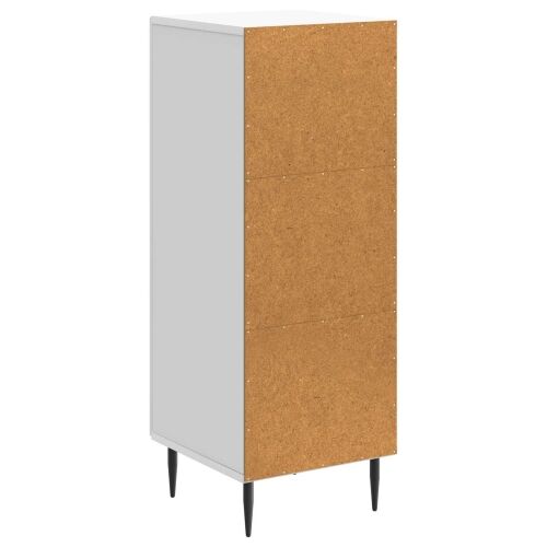Kreveta Bijela 33 x 34,5 x 89,5 cm Konstruirano drvo - Bijela Cijena
