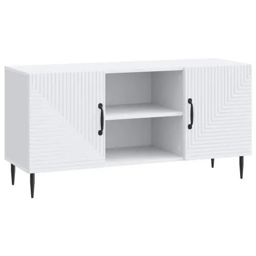TV ormar Bijela 102 x 34,5 x 50 cm Konstruirano drvo - Bijela Cijena