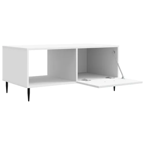 Stolić za kavu Bijela 90 x 50 x 40 cm Konstruirano drvo - Bijela Cijena