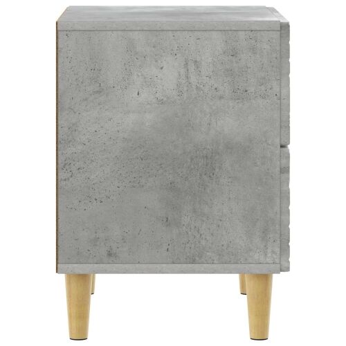 Noćni ormarić Betonska siva 43 x 34,5 x 48 cm Konstruirano drvo - Betonska siva 1 Cijena