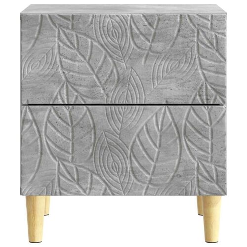 Noćni ormarić Betonska siva 43 x 34,5 x 48 cm Konstruirano drvo - Betonska siva 1 Cijena