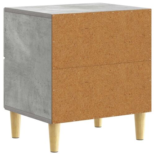 Noćni ormarić 2 kom. Betonska siva 43 x 34,5 x 48 cm - Betonska siva 2 Cijena