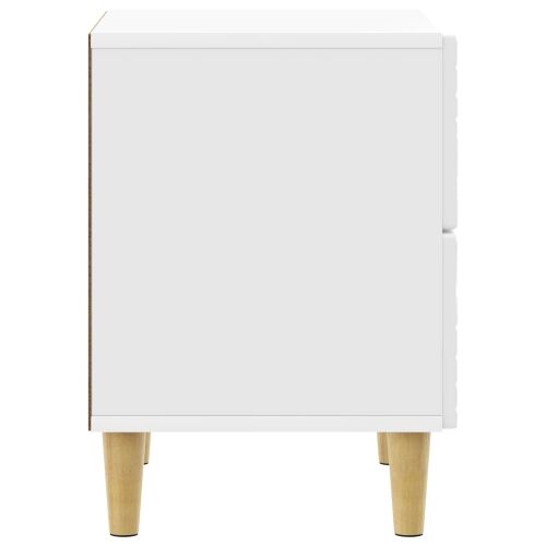 Noćni ormarić Bijela visokog sjaja 43 x 34,5 x 48 cm - Bijela visokog sjaja 1 Cijena