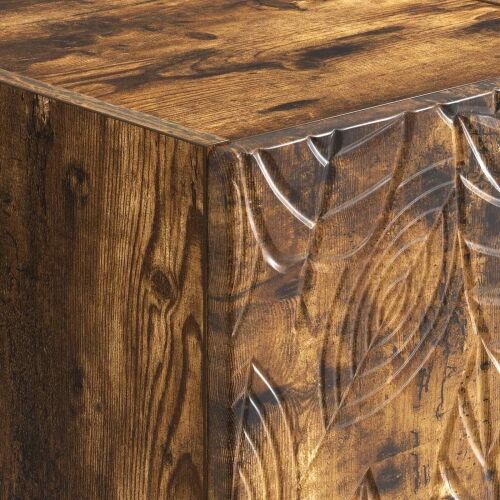 Noćni ormarić 2 kom. Dimljeni hrast 43 x 34,5 x 48 cm - Dimljeni hrast 2 Cijena