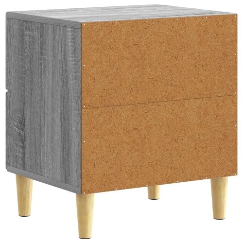 Noćni ormarić Siva Sonoma 43 x 34,5 x 48 cm Konstruirano drvo - Siva Sonoma 1 Cijena