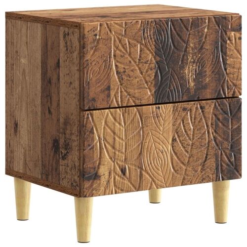 Noćni ormarić 2 kom. Staro drvo 43 x 34,5 x 48 cm - Staro drvo 2 Cijena