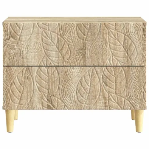 Noćni ormarić Hrast sonoma 62 x 34,5 x 48 cm Konstruirano drvo - Hrast sonoma Cijena