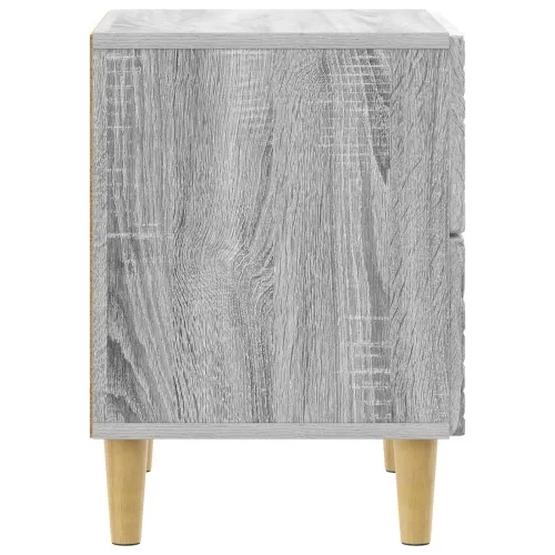 Noćni ormarić Siva Sonoma 62 x 34,5 x 48 cm Konstruirano drvo - Siva Sonoma Cijena