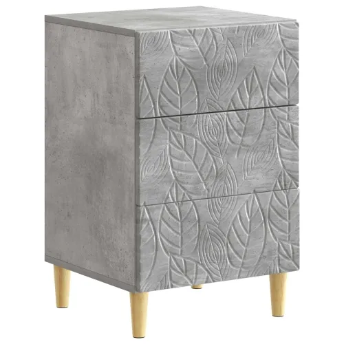 Noćni ormarić Betonska siva 43 x 39,5 x 66,5 cm - Betonska siva Cijena