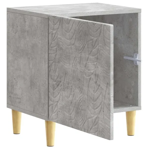 Noćni ormarić Betonska siva 43 x 34,5 x 50 cm Konstruirano drvo - Betonska siva 1 Cijena