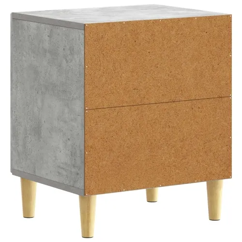Noćni ormarić Betonska siva 43 x 34,5 x 50 cm Konstruirano drvo - Betonska siva 1 Cijena