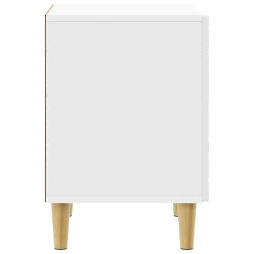 Noćni ormarić Bijela visokog sjaja 43 x 34,5 x 50 cm - Bijela visokog sjaja 1 Cijena